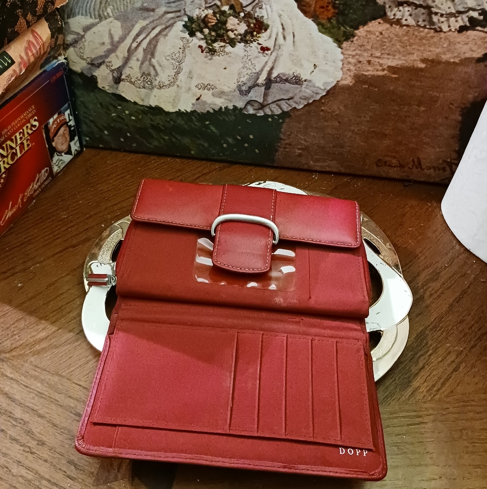 👛 👜 DOPP Soft Cowhide Leather Wallet Like New!,Velvet Touch,A Nice Gift 🎁 👌 - Picture 5 of 11
